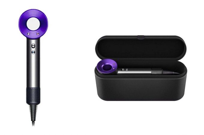 Фен в кейсе без лого фиолет