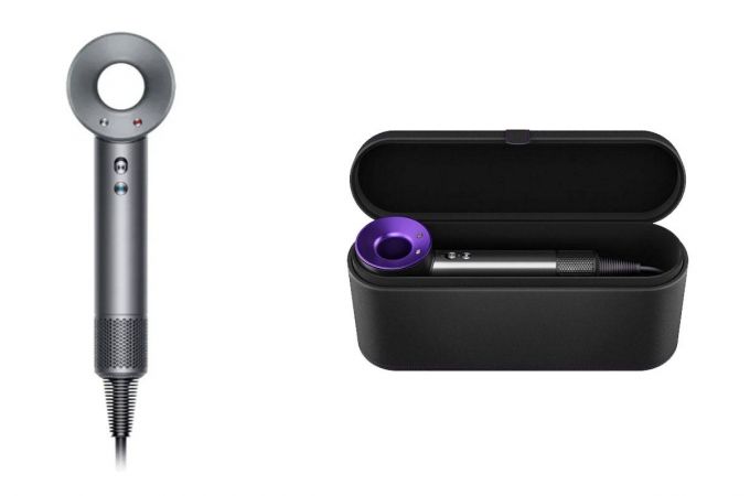 Фен в кейсе без лого серый