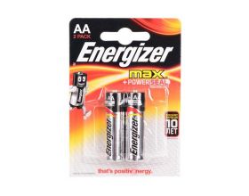 Батарейка алкалиновая Energizer MAX+ Power SEAL LR6/316 BL2 2/AA цена за 2 шт