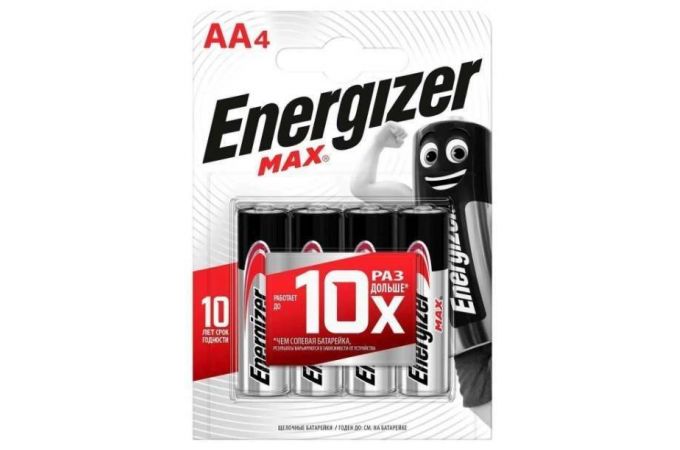 Батарейка алкалиновая Energizer MAX LR6/316 BL4 4/AA цена за 4 шт