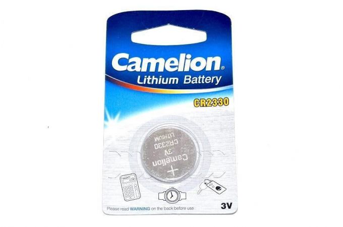 Батарейка литиевая Camelion CR2330 BL1 блистер цена за 1 шт