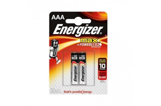 Батарейка алкалиновая Energizer MAX+ Power SEAL LR03/286 BL8 8/AAA цена за 8 шт