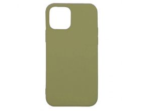Чехол для iPhone 12 Pro Max (6,7) тонкий (оливковый)