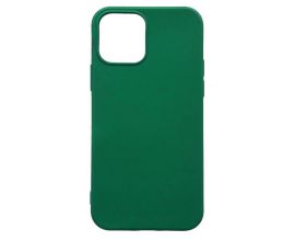 Чехол для iPhone 12 Pro Max (6,7) тонкий (темно-зеленый)