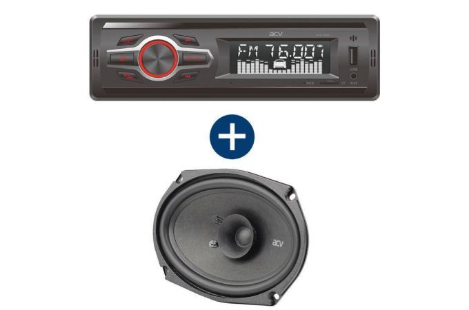 Автомагнитола ACV MP3/WMA AVS-1702R+ ACV PD-691