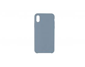 Чехол для iPhone ХS Max Silicone Case Soft Touch (светло-синий)