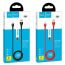 Кабель USB - Lightning HOCO X45, 2,4A (красный) 1м (LED индикатор)