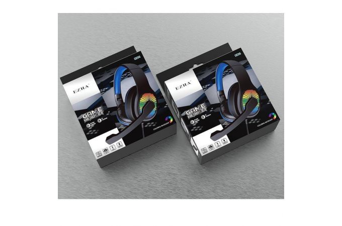 Наушники мониторные проводные с микрофоном EZRA GE06 (черный)