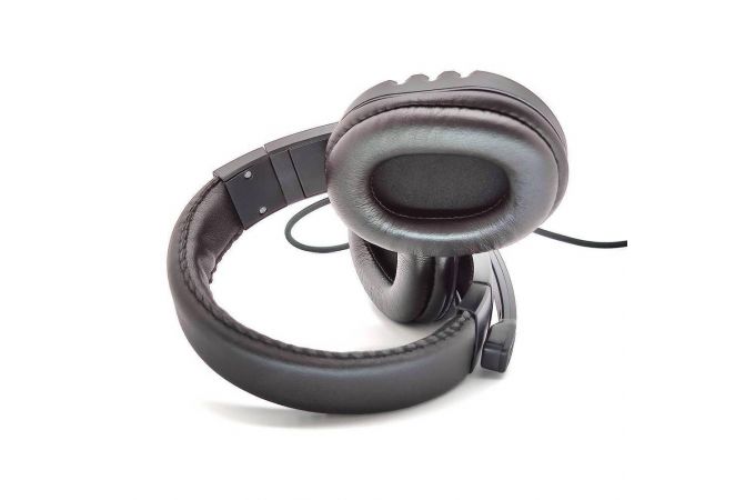 Наушники мониторные проводные с микрофоном EZRA GE07 (серый)