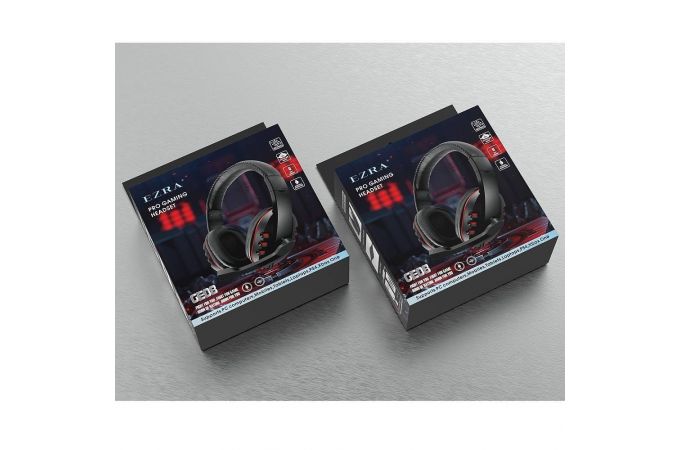 Наушники мониторные проводные с микрофоном EZRA GE08 (серый)