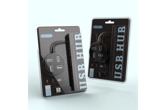 Разветвитель USB HUB EZRA UH01 USB 2.0 (4 USB)