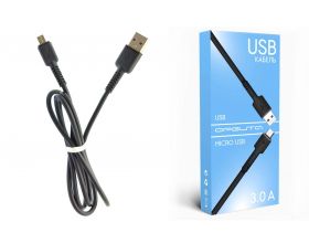 Кабель USB - MicroUSB Орбита OT-SMM56 3A (черный) 1м