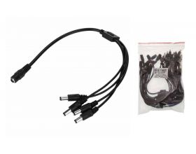 Разветвитель питания для в/камер Орбита OT-VNP25 на 4 штекера (УПАКОВКА 10 ШТ)