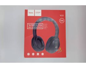 Наушники мониторные беспроводные HOCO W33 Art sound BT wireless headphones Bluetooth (черный) (УЦЕНКА! МЯТАЯ УПАКОВКА)