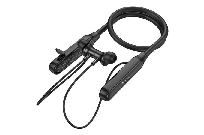 Наушники вакуумные беспроводные HOCO ES74 Refinado с шейным ободом (черные)