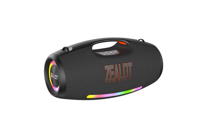 Портативная колонка ZEALOT-S89 (черный) (уценка, витринный образец)