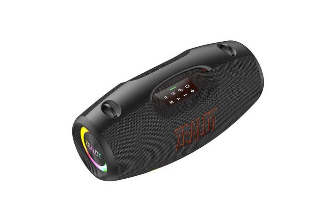 Портативная колонка ZEALOT-S89 (черный) (уценка, витринный образец)