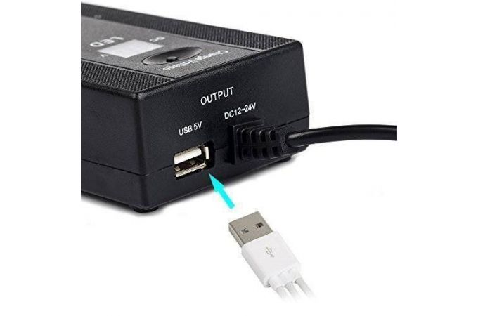 Универсальное зарядное устройство для ноутбука Орбита OT-APB63 (405) (100Вт, 8 разъёмов, ЗУ авто)