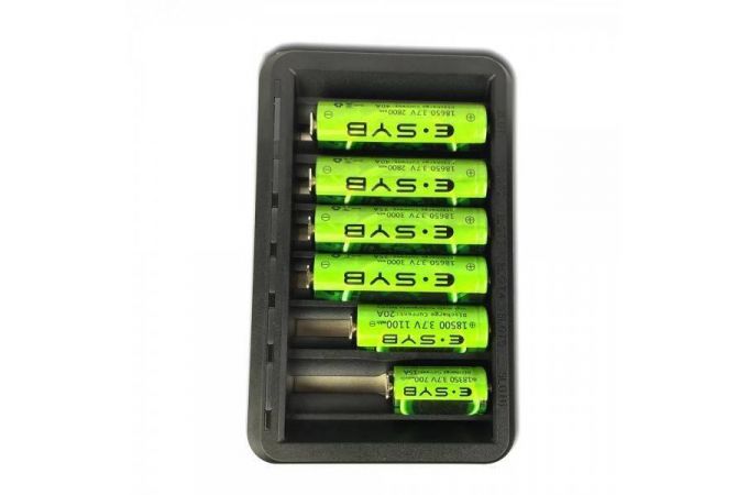 Зарядное устройство для аккумуляторов E SYB S6 (6 гнёзд)