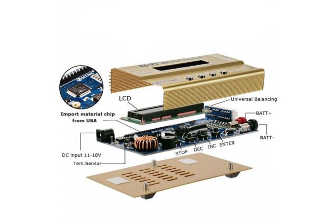 Зарядное устройство для аккумуляторов HTRC B6V2 (80Вт) (iMax)