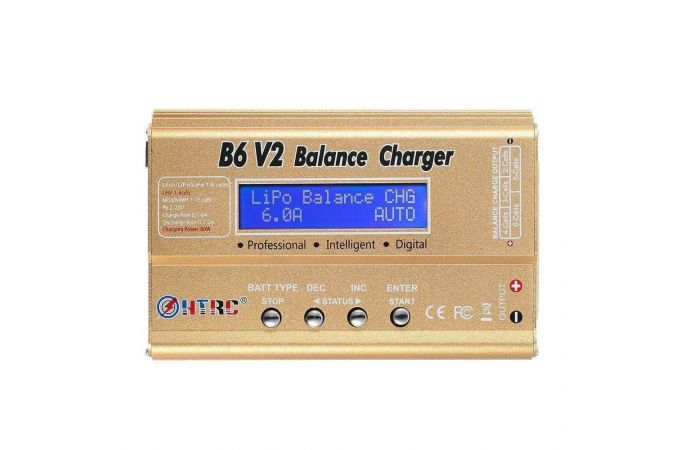 Зарядное устройство для аккумуляторов HTRC B6V2 (80Вт) (iMax)