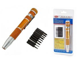 Отвертка с набором насадок Ya Xun YX-8015