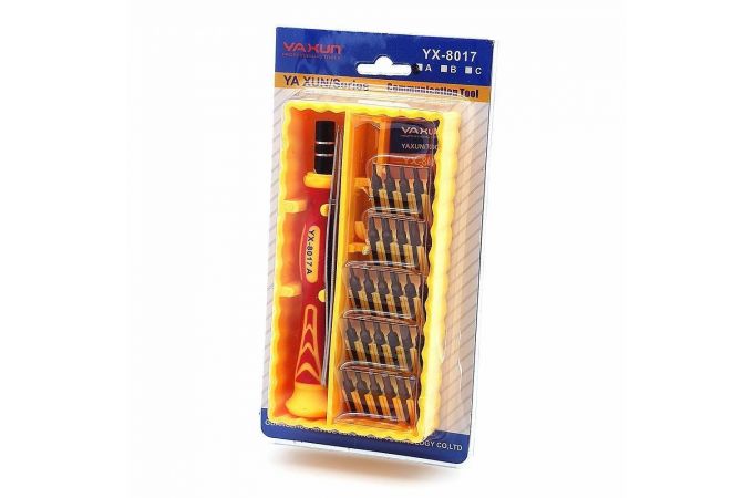 Отвертка с набором насадок Ya Xun YX-8017A