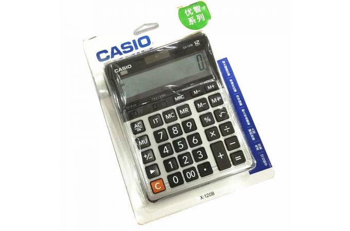 Калькулятор настольный Casio DX-120B (12 разр.)