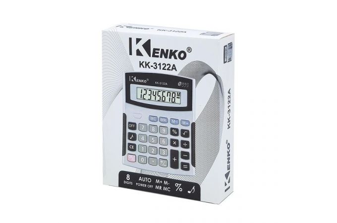 Калькулятор настольный Kenko KK-3122A (8 разр)
