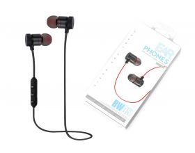 Наушники вакуумные беспроводные EZRA BW05 Bluetooth (черный)