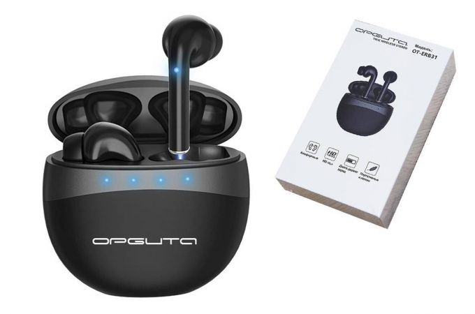 Наушники вакуумные беспроводные Орбита OT-ERB31 Bluetooth (черный)