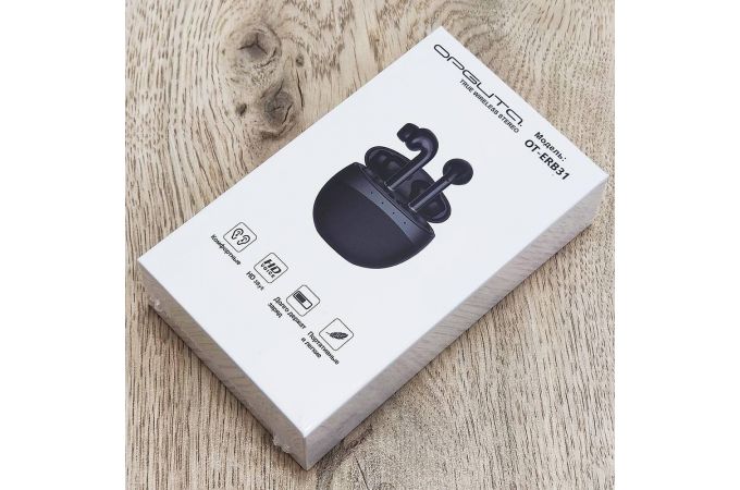 Наушники вакуумные беспроводные Орбита OT-ERB31 Bluetooth (черный)