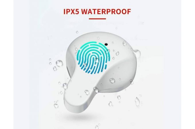 Наушники вакуумные беспроводные Орбита OT-ERB34 Bluetooth (белый)