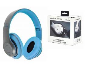 Наушники мониторные беспроводные Орбита OT-ERB41 FM,TF Bluetooth (синий)