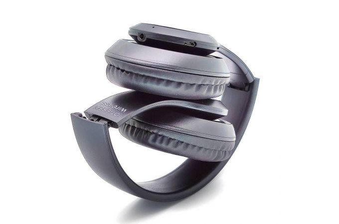 Наушники мониторные беспроводные Орбита OT-ERB41 (P15) FM,TF Bluetooth (черный)