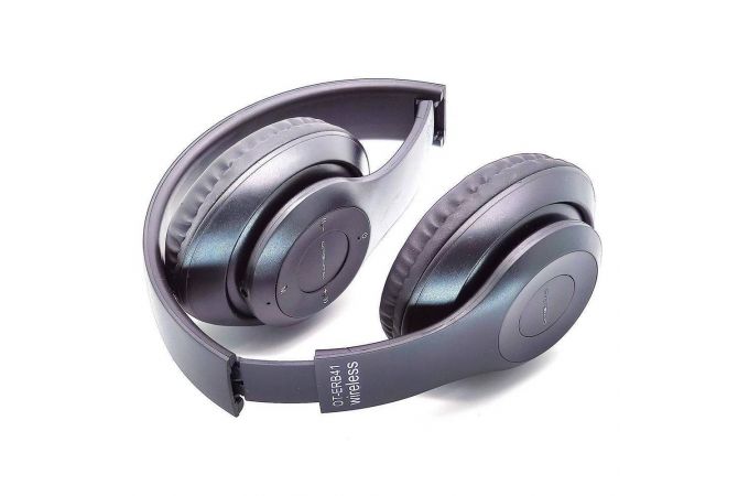 Наушники мониторные беспроводные Орбита OT-ERB41 (P15) FM,TF Bluetooth (черный)