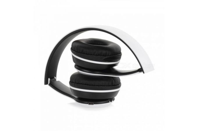 Наушники мониторные беспроводные Орбита OT-ERB42 FM,TF Bluetooth (белый)