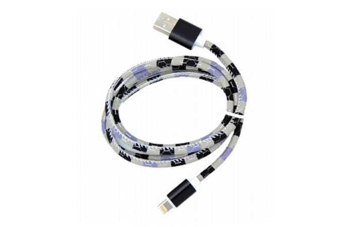 Кабель USB - Lightning Орбита KM-153, 2.4A 1м