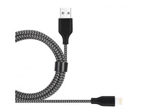 Кабель USB - Lightning MUJU MJ-71, 2A (серый) 1.5м