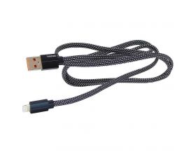 Кабель USB - Lightning Орбита OT-SMI02, 2.1A (черный) 1м