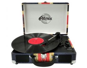 Проигрыватель для виниловых пластинок Ritmix LP-120B UK Flag