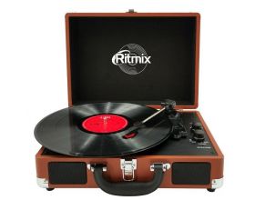Проигрыватель для виниловых пластинок Ritmix LP-160B brown