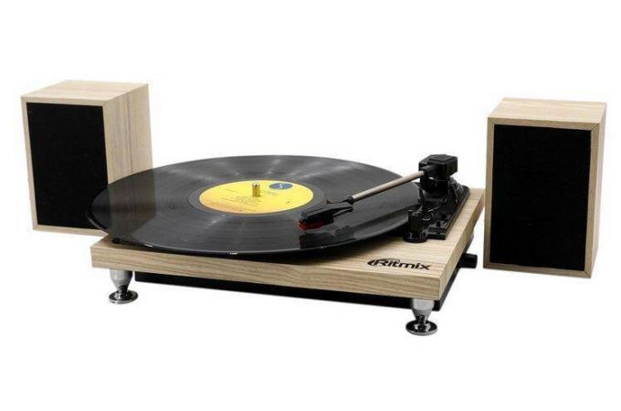 Проигрыватель для виниловых пластинок Ritmix LP-240 light wood