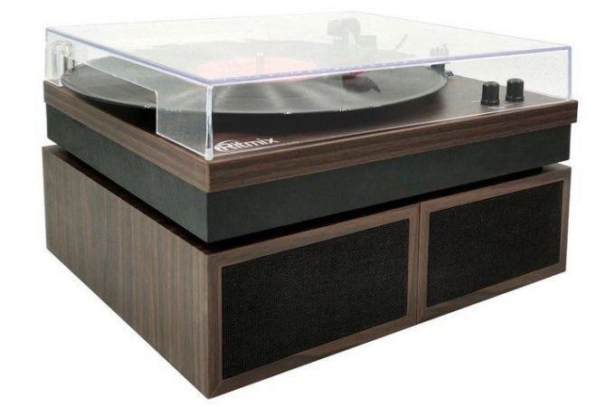 Проигрыватель для виниловых пластинок Ritmix LP-340B dark wood