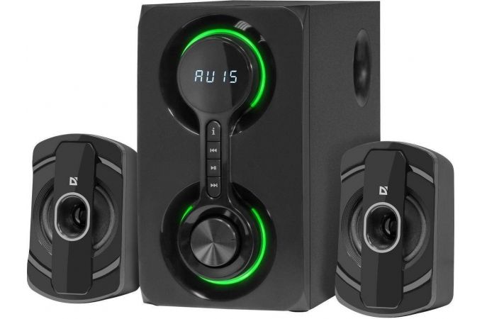 Акустическая система 2.1 Defender Eclipse (черный)