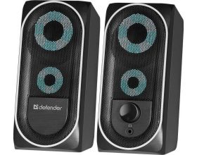 Акустическая система 2.0 Defender Solar 2 (черный)