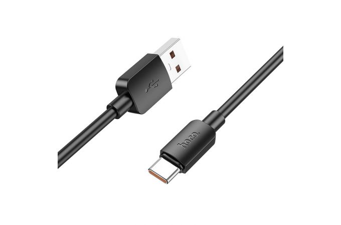 Кабель USB - USB Type-C HOCO X96 6A 100W Fast (черный) 1м