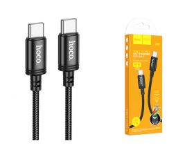 Кабель USB Type-C - USB Type-C HOCO X89 PD60W (черный) 1м