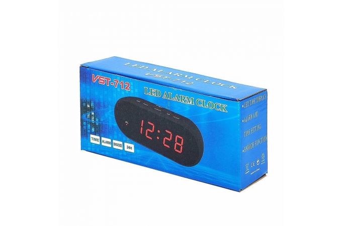 Часы настольные VST 712-5 без блока (синий)