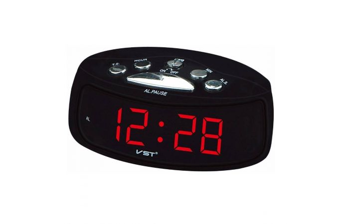 Часы настольные VST 773-1 без блока (красный)